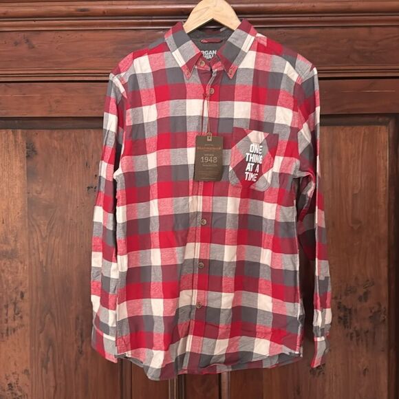 NWT Morgan Wallen One Thing at a Time River Long Sleeve Flannel Size M - Picture 2 of 9